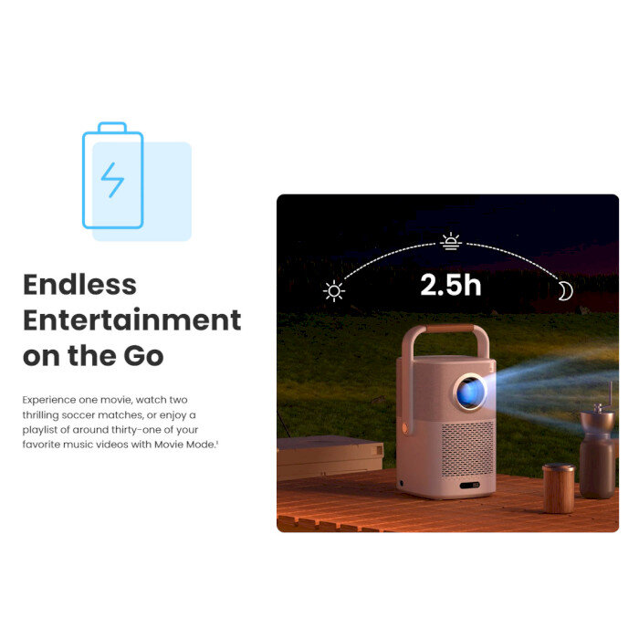 Проектор портативний YABER T2 Plus FullHD (Yaber-T2-Plus)