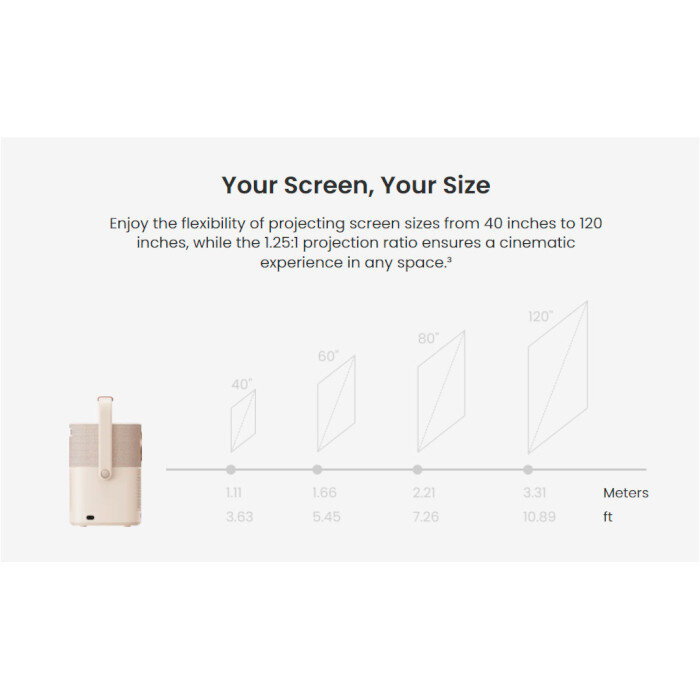Проектор портативний YABER T2 Plus FullHD (Yaber-T2-Plus)