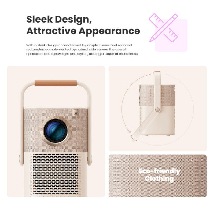 Проектор портативний YABER T2 Plus FullHD (Yaber-T2-Plus)