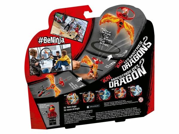 Конструктор Lego Ninjago: Кай - мастер Дракона (70647)