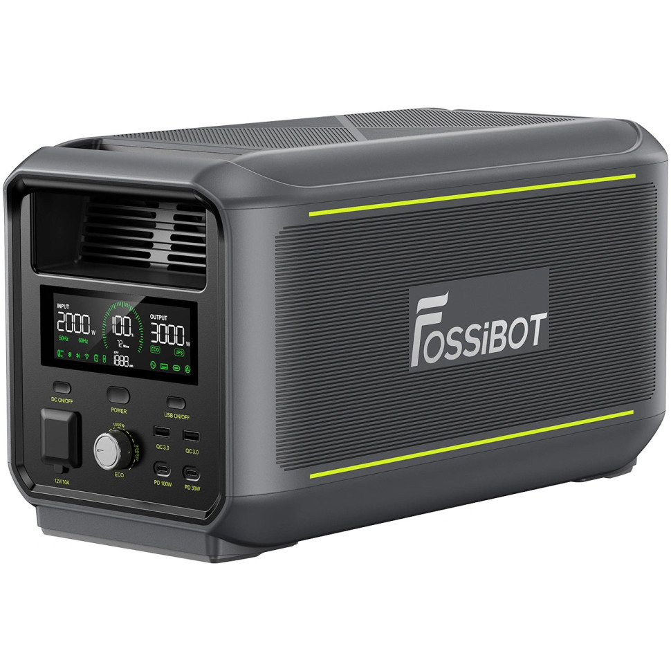 Зарядная станция Fossibot F3000 (2048 Вт·ч / 3000 Вт)