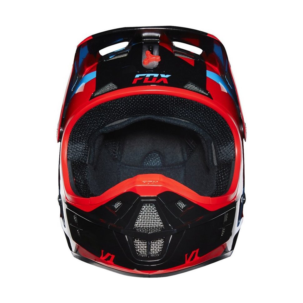 Мотошлем Fox V1 Mako Helmet Ece Blue/Red