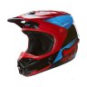 Мотошлем Fox V1 Mako Helmet Ece Blue /Red
