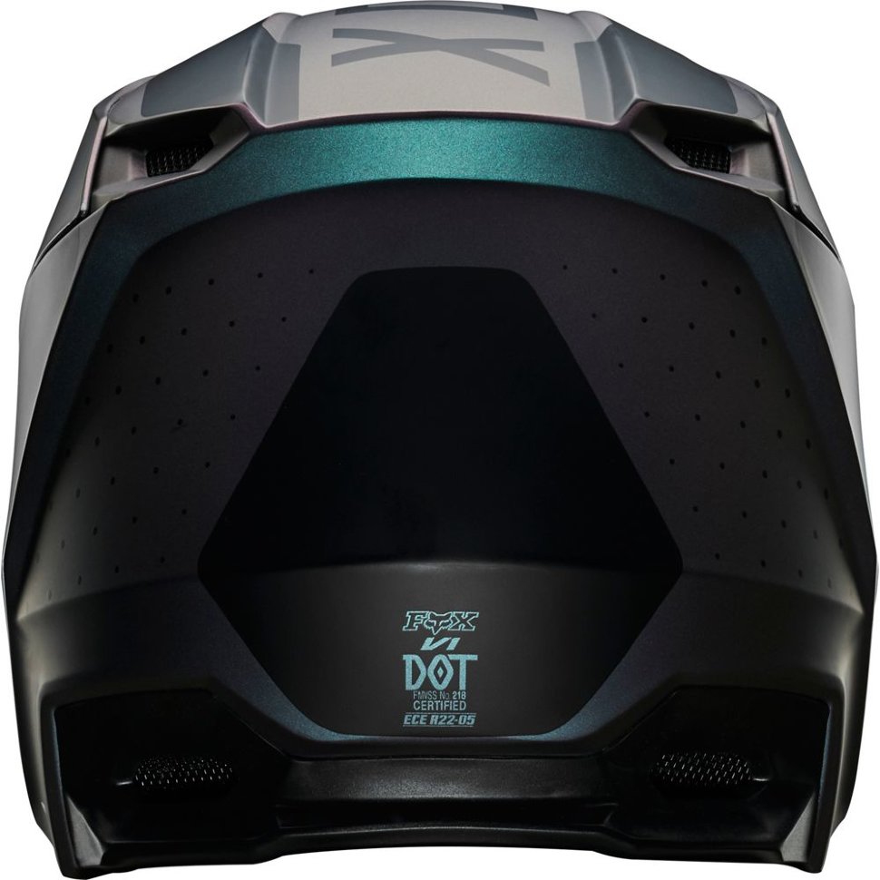 Мотошлем Fox V1 Weld SE Helmet Black Iridium