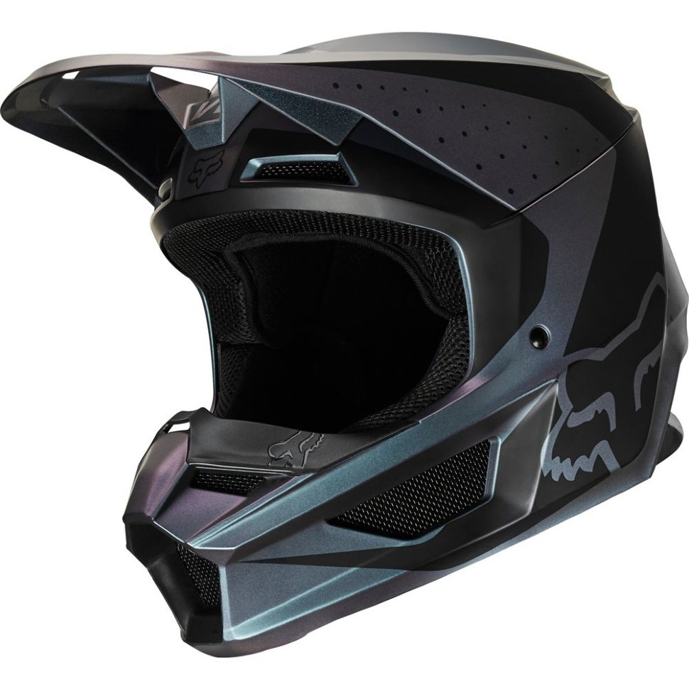 Мотошлем Fox V1 Weld SE Helmet Black Iridium