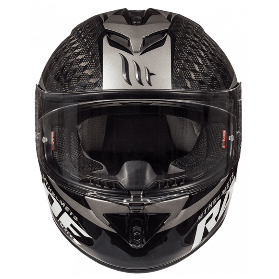 Мотошлем MT Helmets Rapide Pro Carbon Gloss Grey