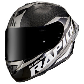 Мотошлем MT Helmets Rapide Pro Carbon Gloss Grey