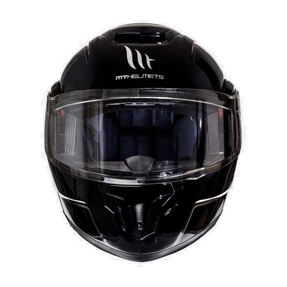 Мотошлем MT Helmets Atom SV Solid Gloss Black