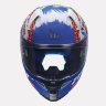 Мотошлем MT Helmets Revenge 2 Moto 3 Blue /White /Red /Yellow Mat