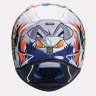 Мотошлем MT Helmets Revenge 2 Moto 3 Blue /White /Red /Yellow Mat