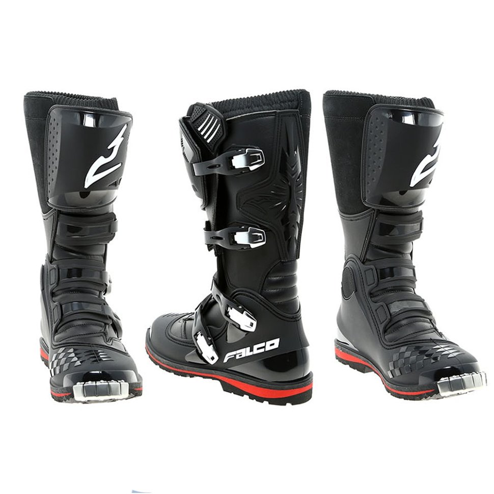 Мотоботинки эндуро Falco Dust Evo Black