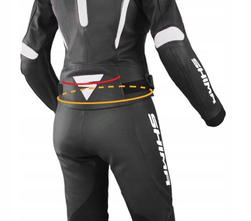 Мотокуртка жіноча Shima Miura Black /Red