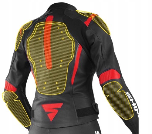 Мотокуртка жіноча Shima Miura Black /Red