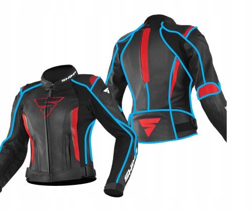 Мотокуртка жіноча Shima Miura Black /Red