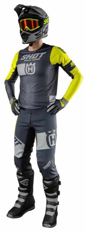 Мотоджерси Shot Racing Aerolite Replica Husqvarna Grey