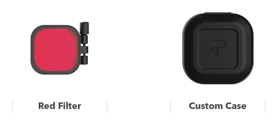Красный подводный фильтр PolarPro для корпуса Protective Housing GoPro HERO8 Black (H8-RED-PROT)