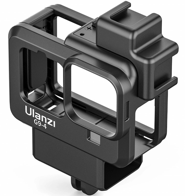 Рамка для влогінга Ulanzi для Gopro HERO 13, HERO 12, HERO 11, HERO 10 з відсіком для адаптера мікрофона (G9-4)