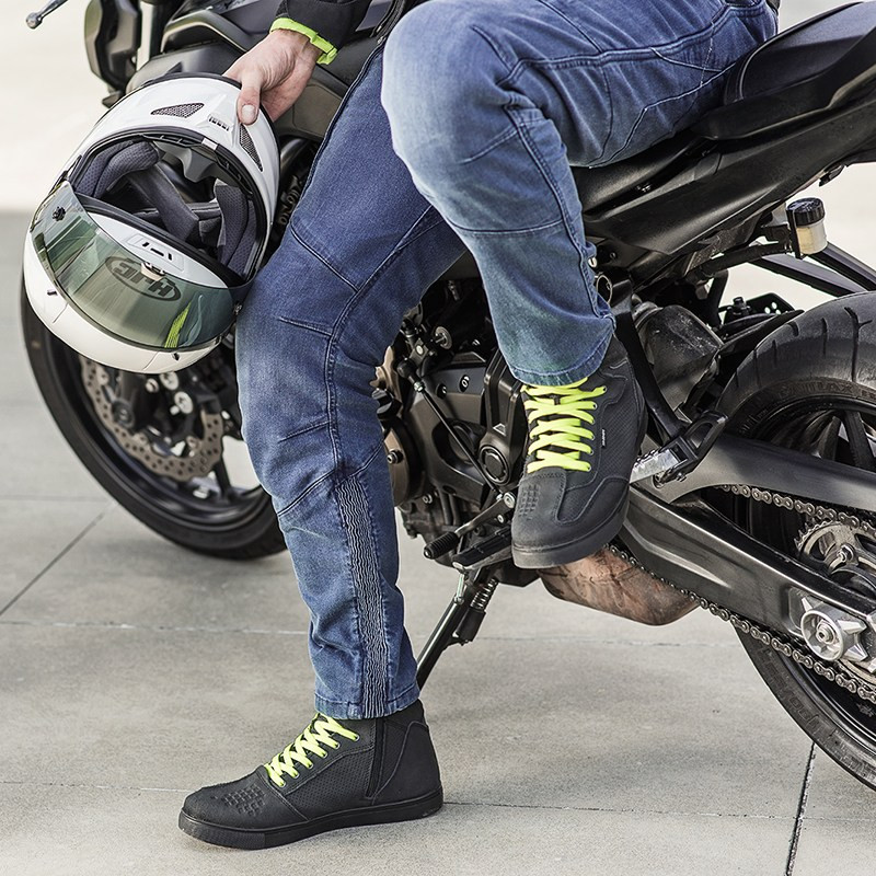 Мотоджинсы Shima Ghost Blue