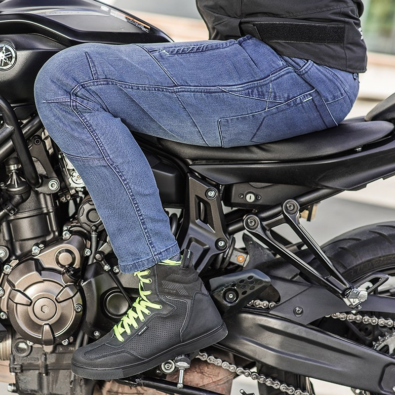 Мотоджинсы Shima Ghost Blue