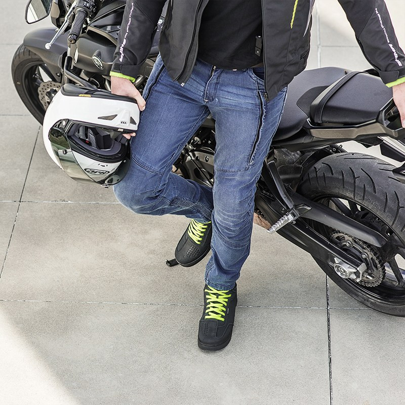 Мотоджинсы Shima Ghost Blue