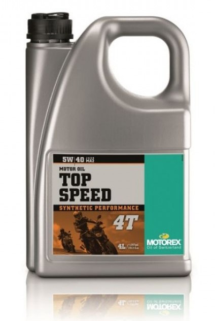 Моторна олія Motorex Top Speed 4T 5W40 (4л)