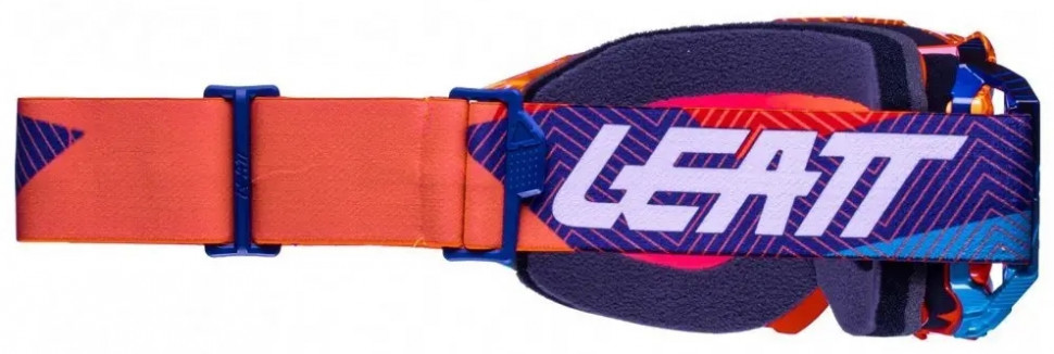 Мото очки Leatt Goggle Velocity 5.5 Grey Neon Orange Colored Lens (8022010330)