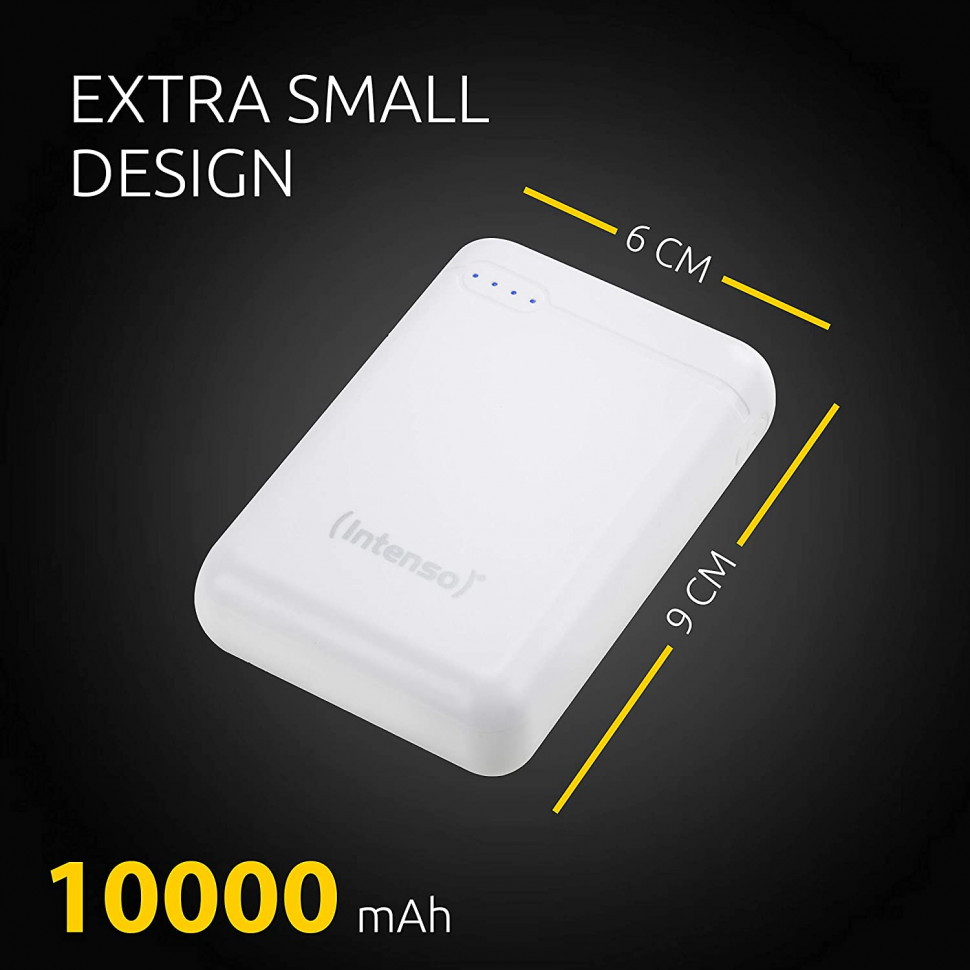 Универсальная мобильная батарея Intenso XS10000 10000mAh, USB-C White (PB930395)