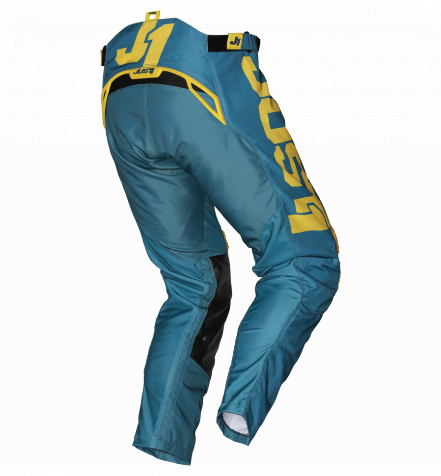 Мотоштани Just1 J-Force Terra Pants Blue/Yellow