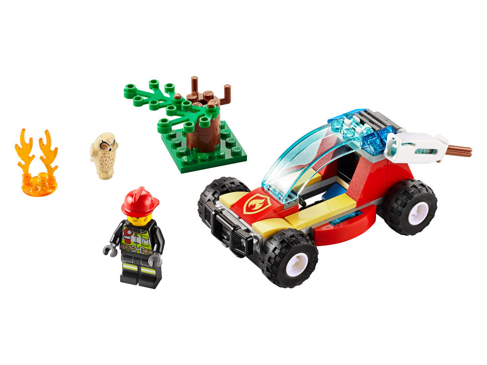 Конструктор Lego City: лісові пожежні (60247)