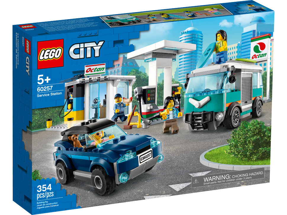 Конструктор Lego City: станция технического обслуживания (60257)