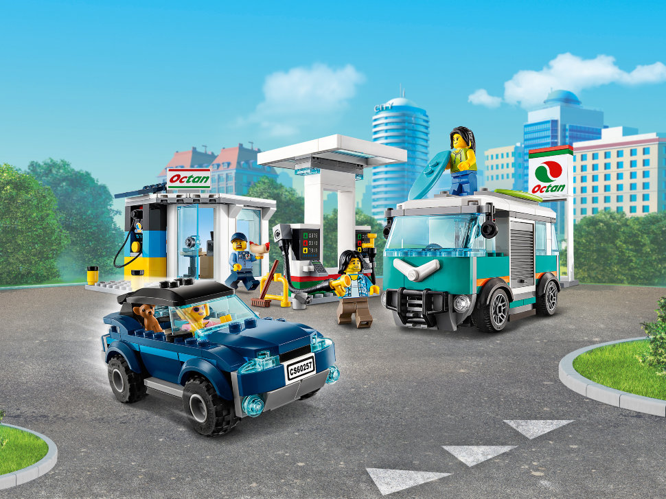 Конструктор Lego City: станция технического обслуживания (60257)
