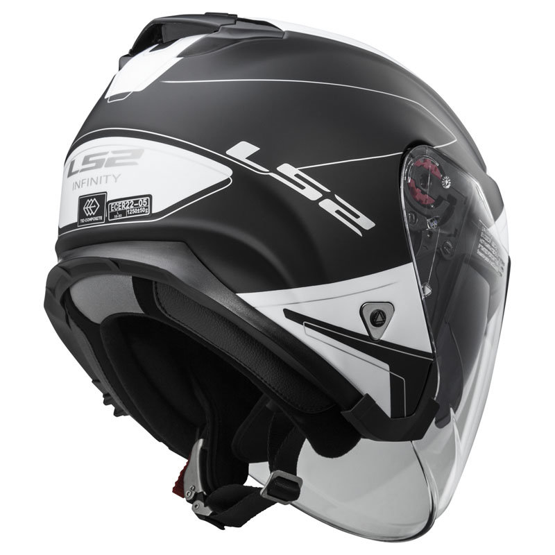 Мотошлем LS2 OF521 Infinity Beyond  Matt Black/White