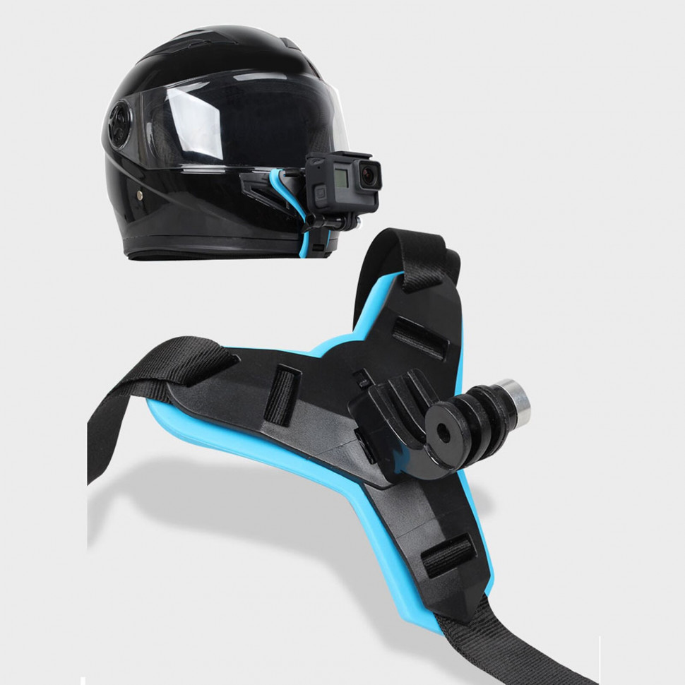  Кріплення на шолом, підборіддя MSCAM Motorcycle Strap для екшн камер GoPro, SJCAM, DJI