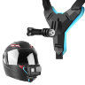Крепление на шлем, подбородок  MSCAM Motorcycle Strap для экшн камер GoPro, SJCAM