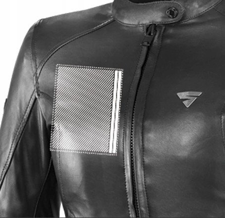 Мотокуртка женская Shima Monaco Black