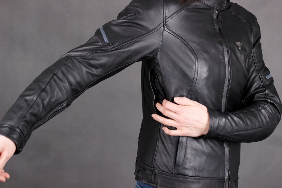 Мотокуртка женская Shima Monaco Black