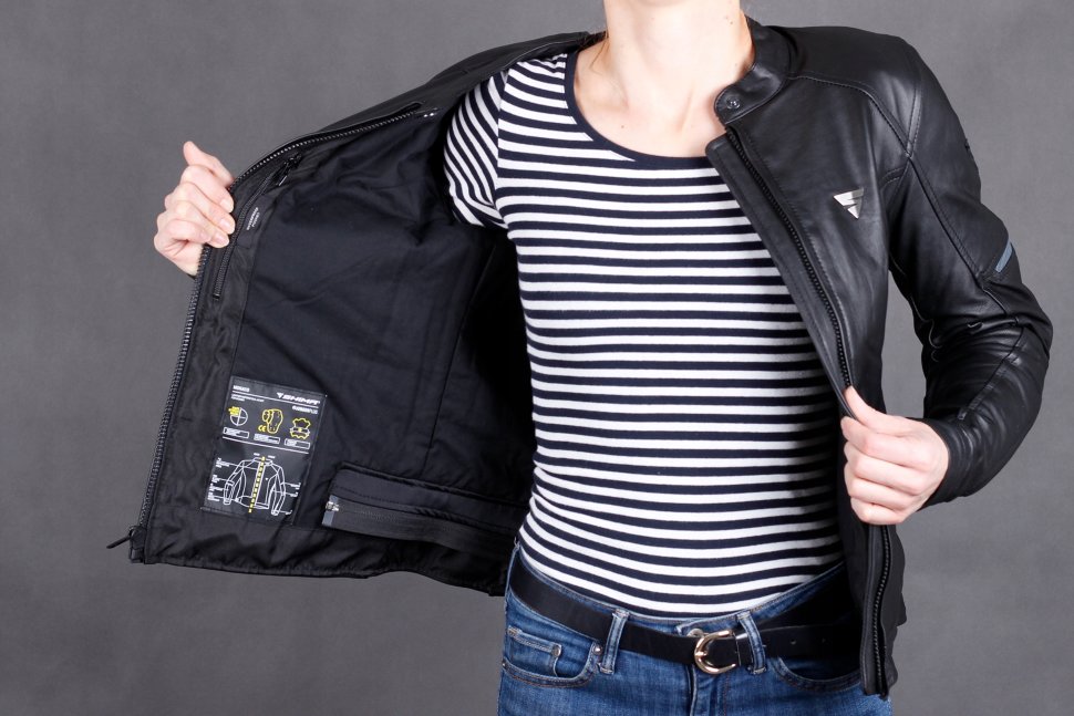 Мотокуртка женская Shima Monaco Black