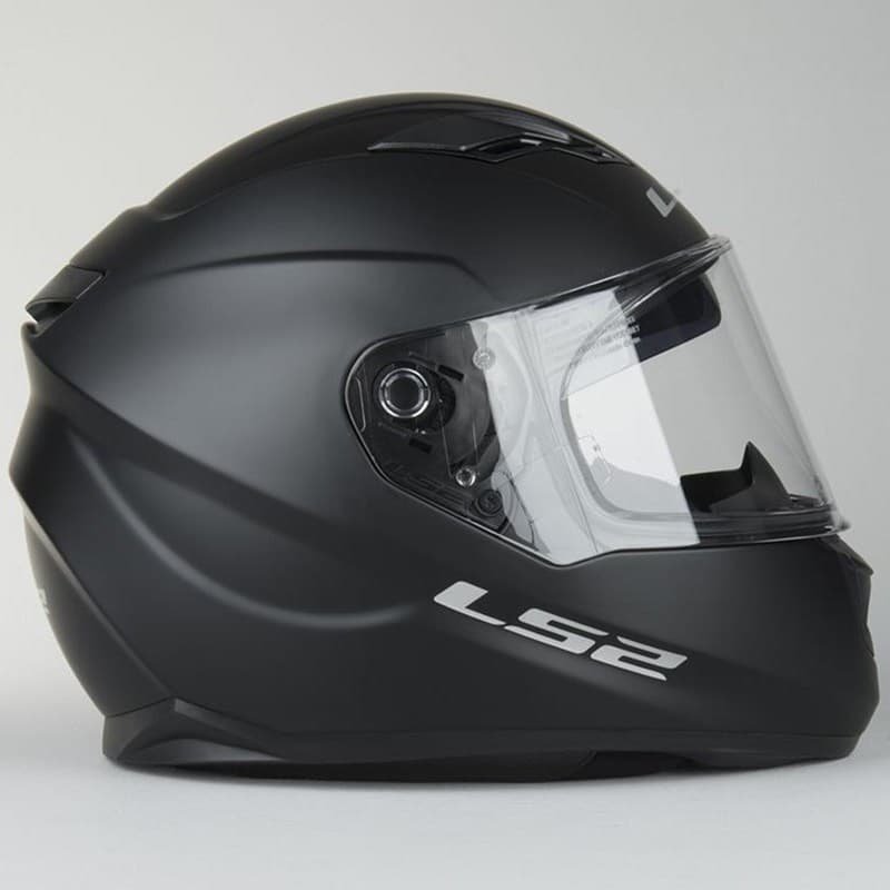 Мотошлем LS2 FF320 Stream Solid Black Mat