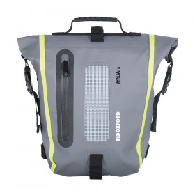 Мотосумка на хвост багажника Oxford Aqua T8 Tail Bag Black/Grey/Fluo (OL465)
