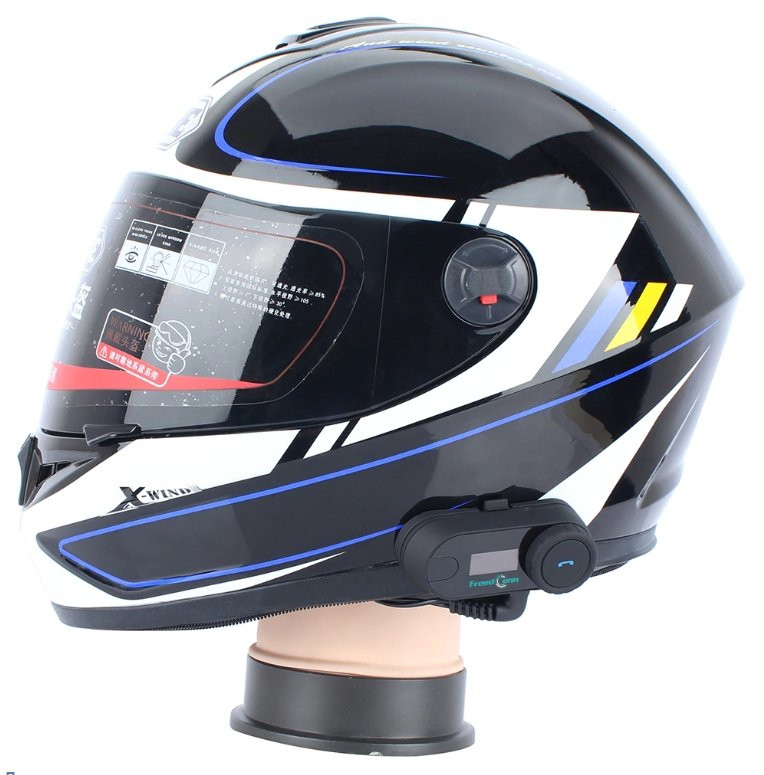 Мотогарнітура FreedConn T-COM-SC c FM радіо і LCD екраном Dual Pack