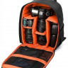 Рюкзак для фотоаппарата Indepman DCA-0066E Black/Orange