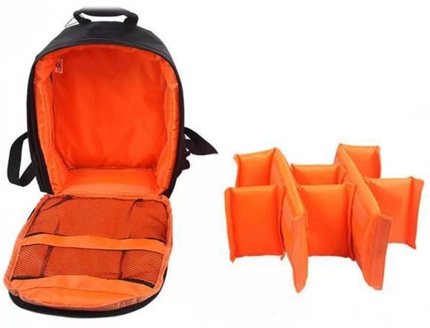 Рюкзак для фотоаппарата Indepman DCA-0066E Black/Orange