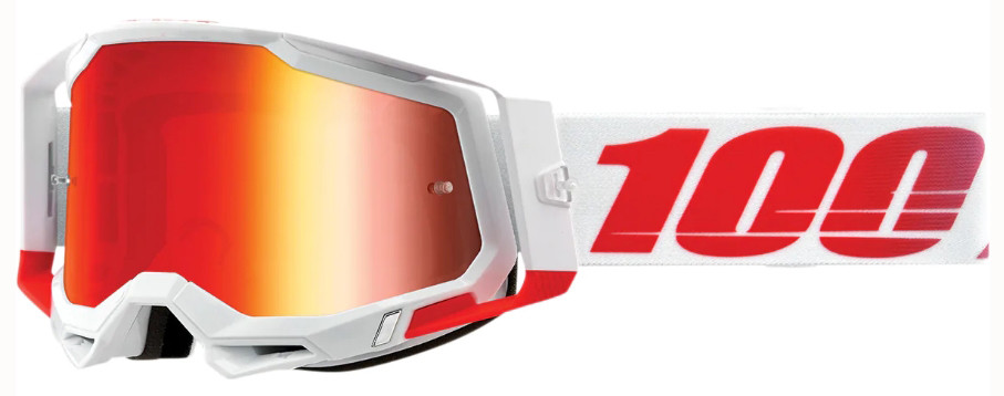 Мото очки 100% Racecraft 2 Goggle St-Kith Mirror Lens Red (50121-251-14)
