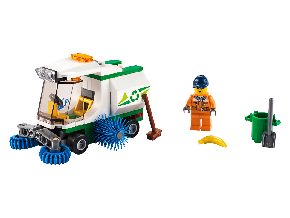 Конструктор Lego City: машина для очистки улиц (60249)