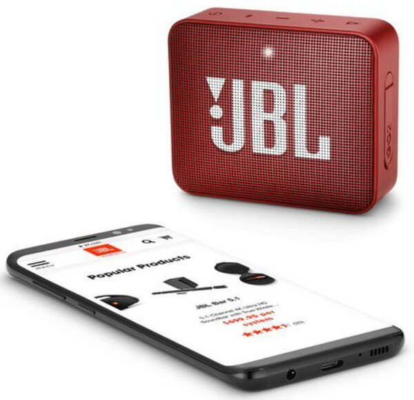 Портативна система JBL Go 2 Red (JBLGO2RED)