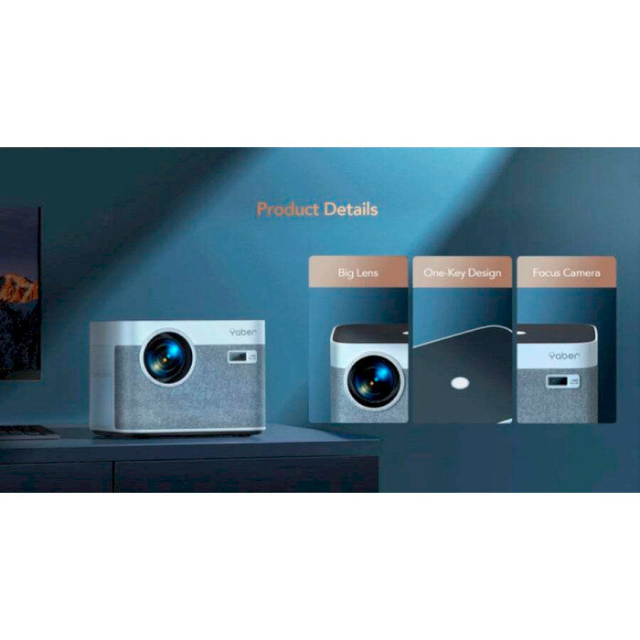 Проектор портативний YABER U11 4K (Yaber-U11)
