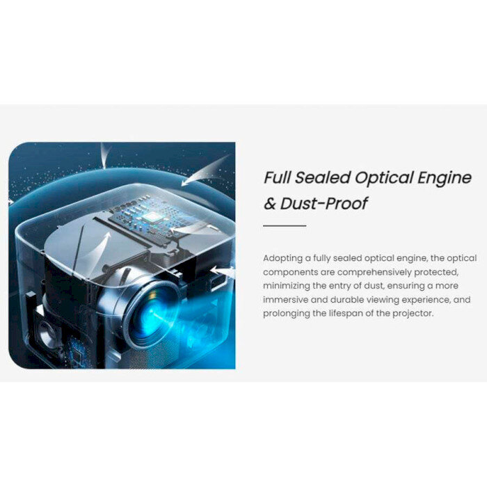 Проектор портативний YABER U11 4K (Yaber-U11)