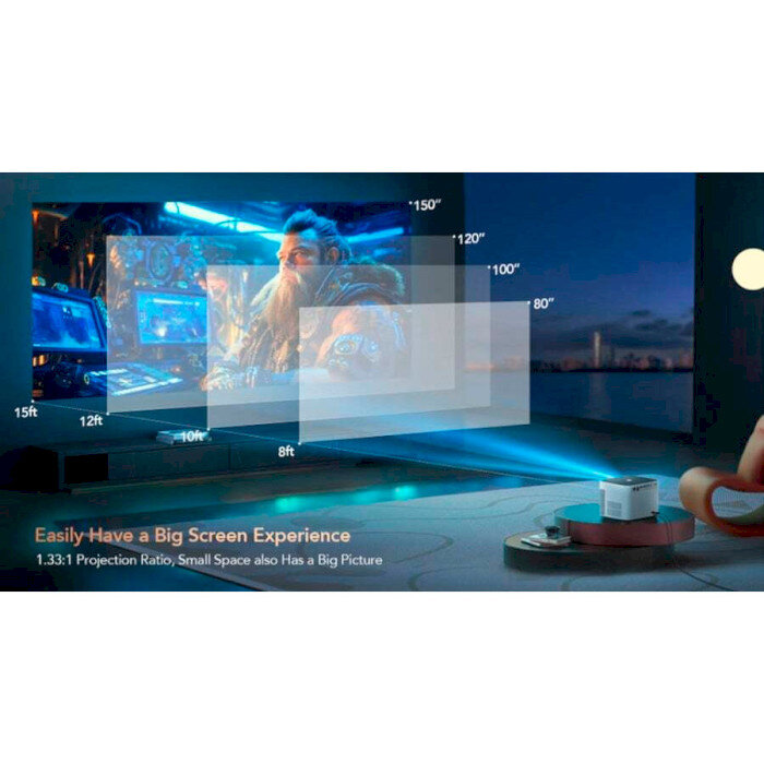 Проектор портативний YABER U11 4K (Yaber-U11)