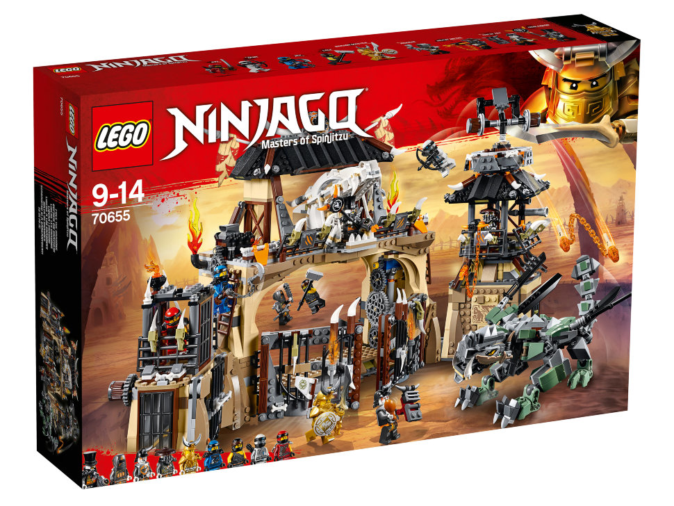 Конструктор Lego Ninjago: пещера драконов (70655)