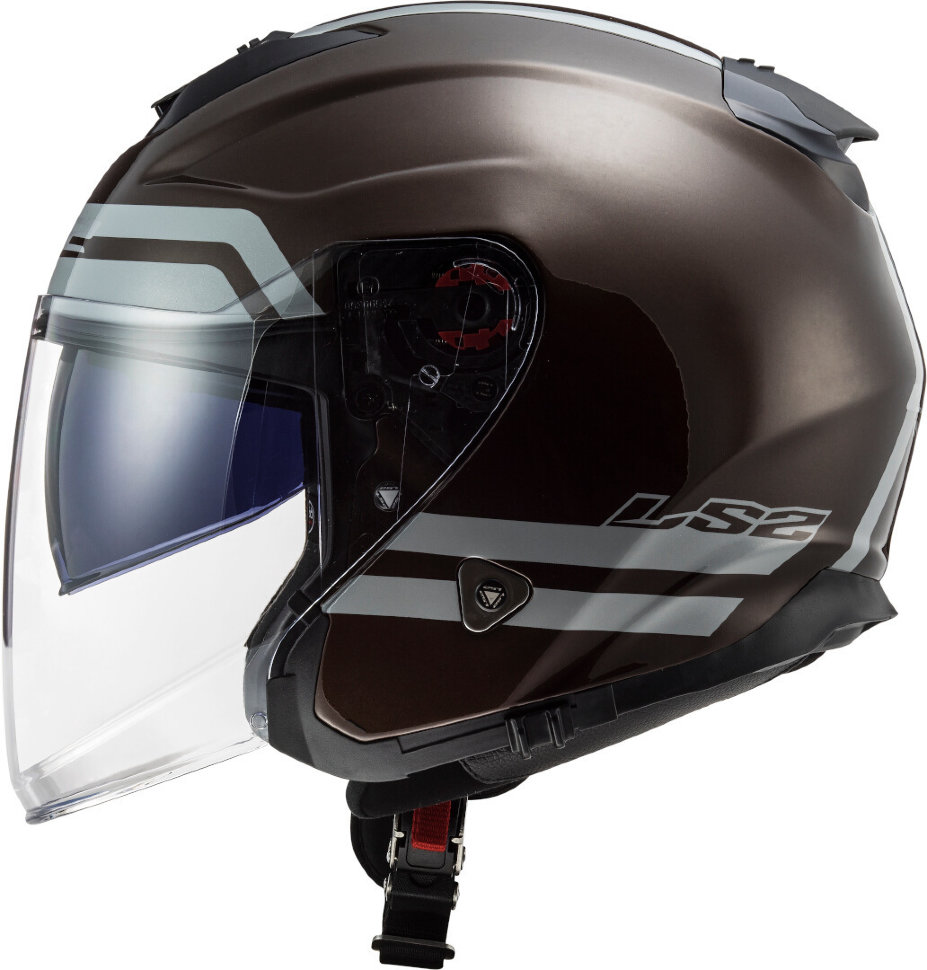 Мотошлем LS2 OF521 Infinity Hyper Wood